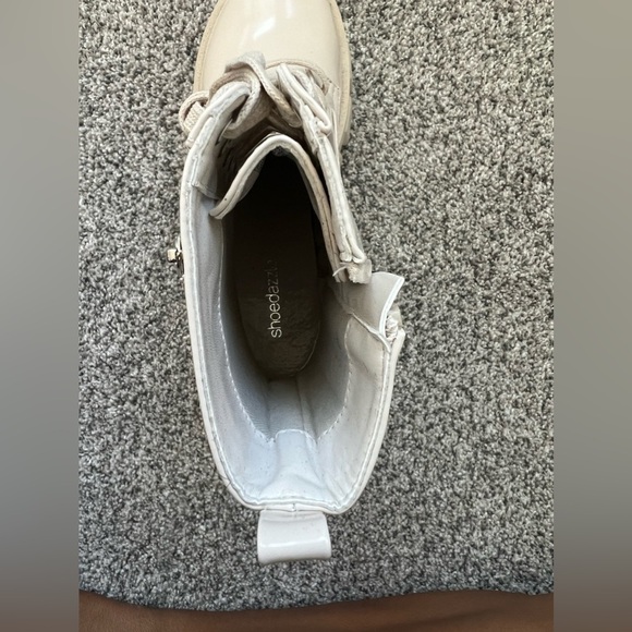 White combat boots - Picture 4 of 6